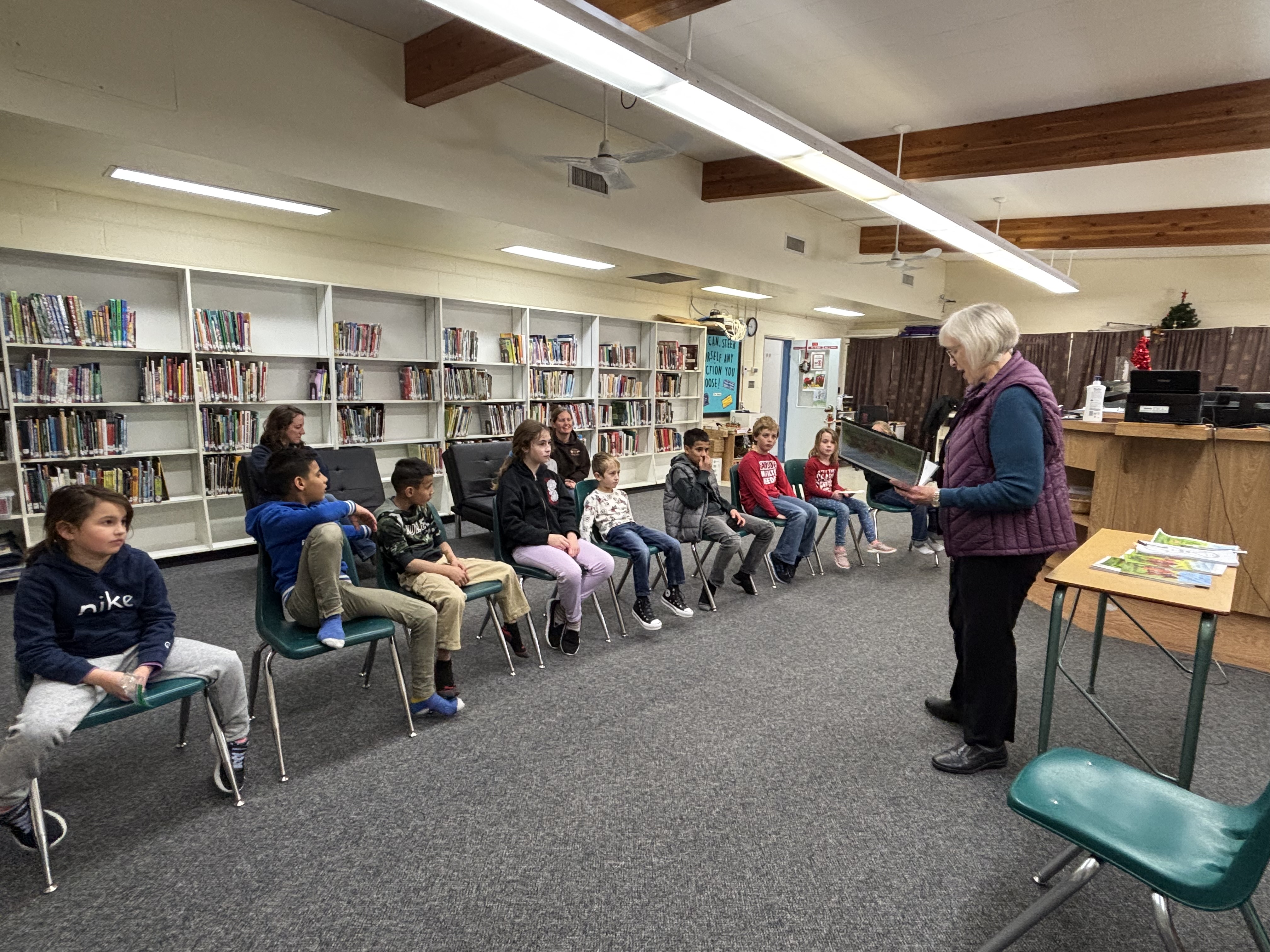 Education Week ~ Author Reading by Jackie Cameron