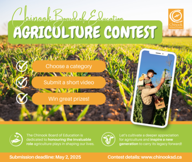 Agriculture contest poster