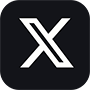 X (formerly Twitter) logo